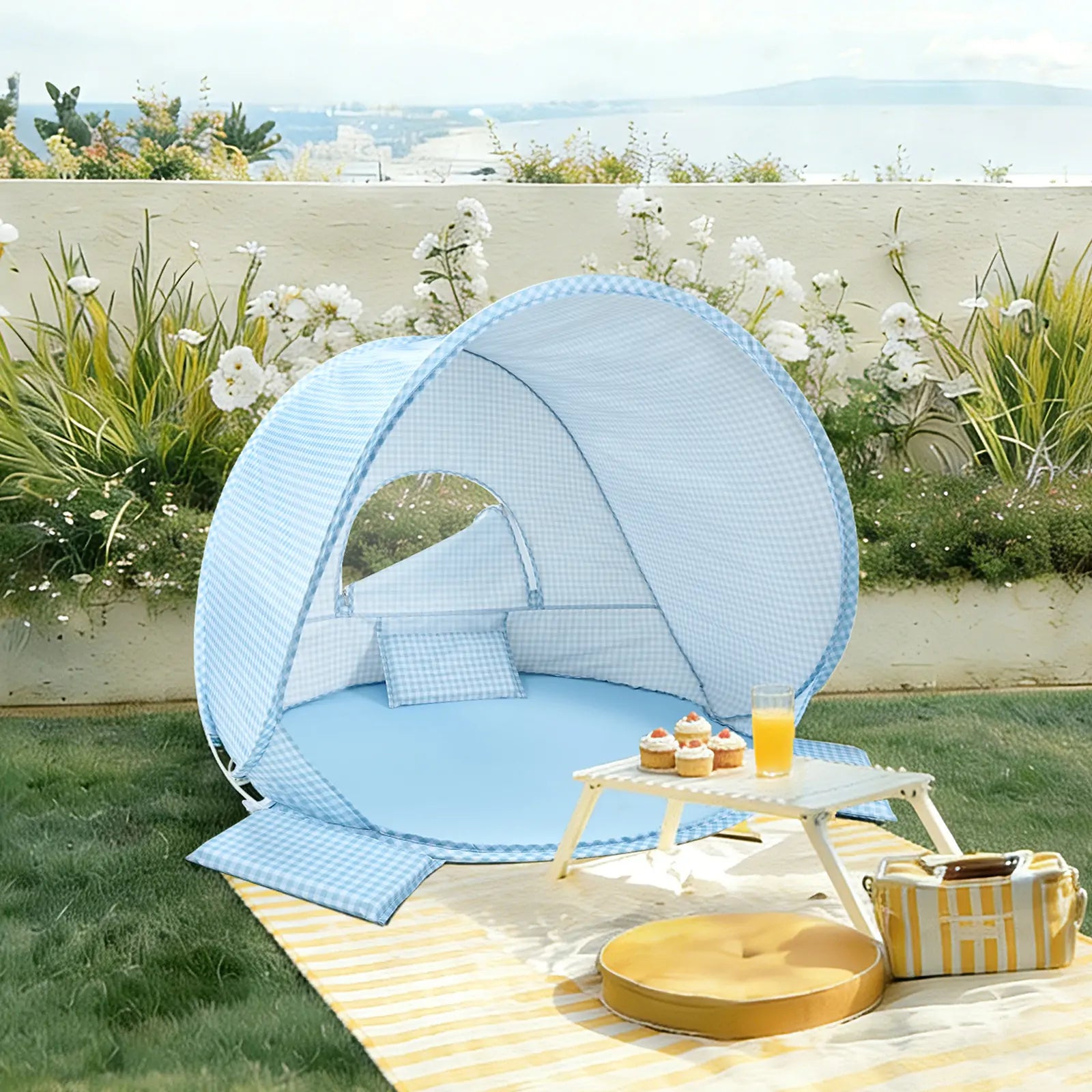 Tiny Land® One-Stop Beach Toy & Tent Set