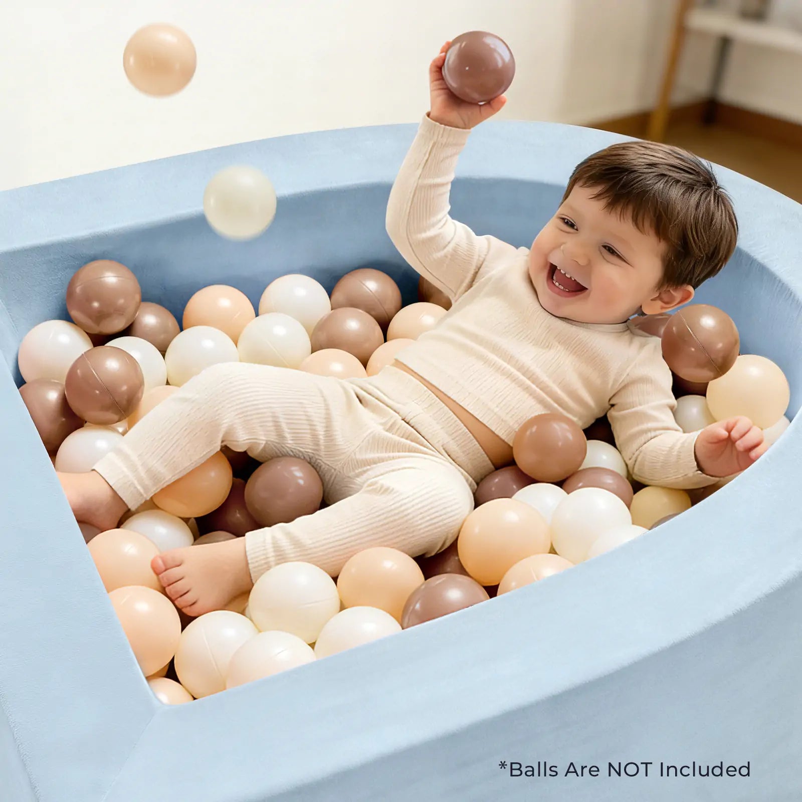 Tiny Land® PlayNest Soft Foam Ball Pit - Balls Not Included