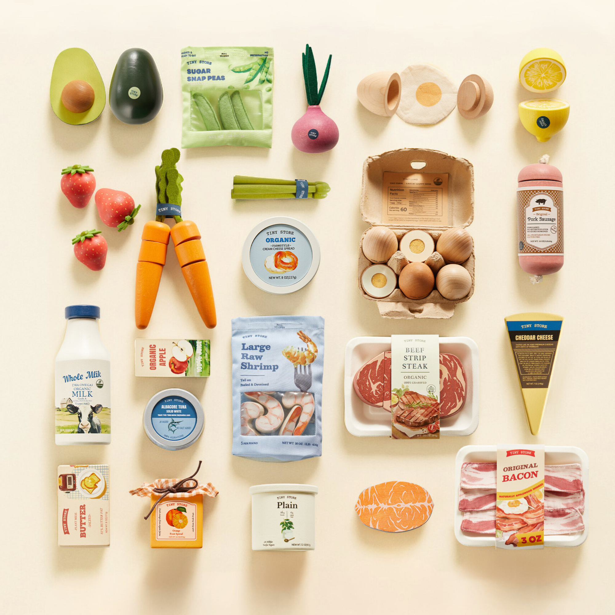 All-in-One Family Feast Gift Set：Luxury Kitchen & Fridge & Organic Food Collection