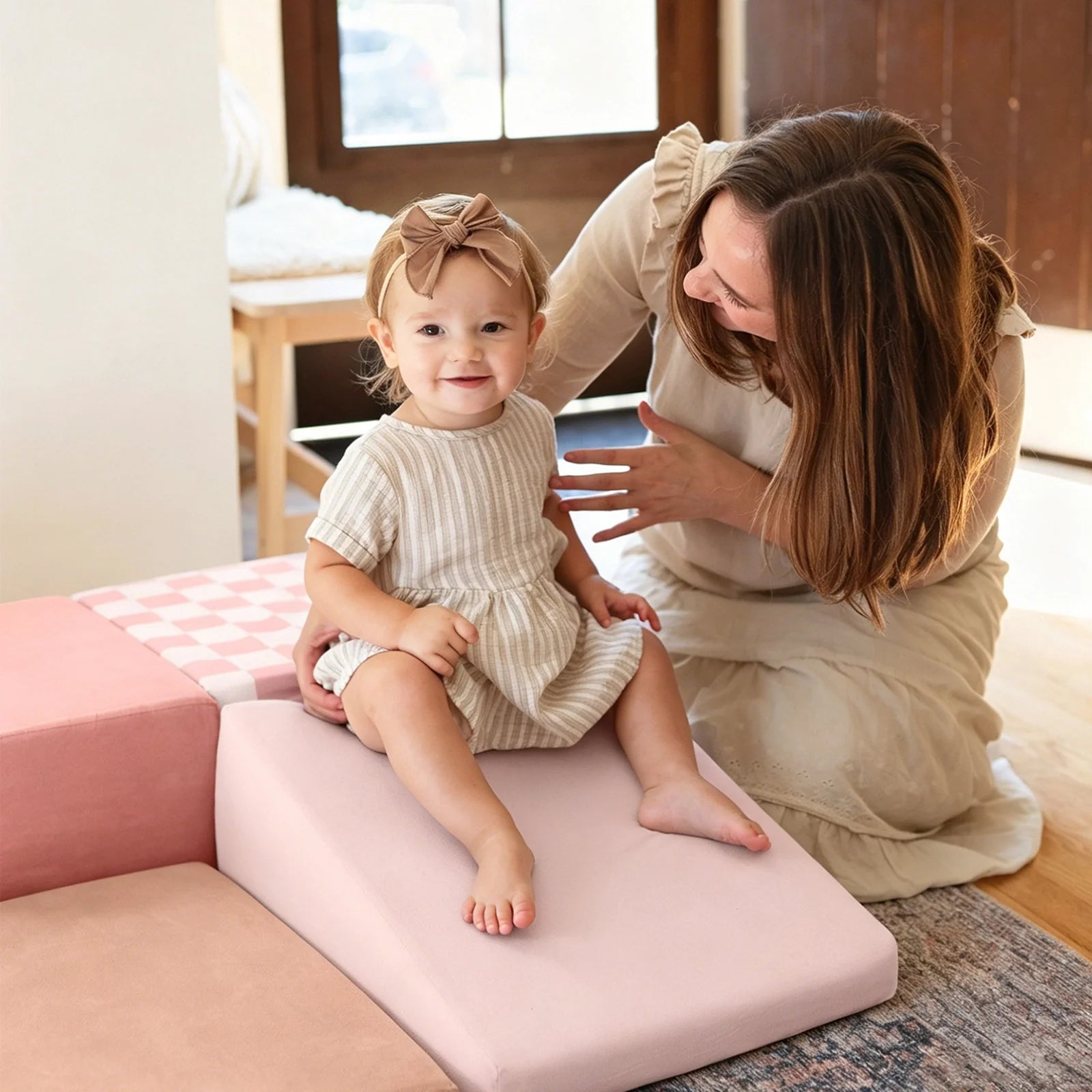 Tiny Land® PlayNest Climbing Blocks - Violet
