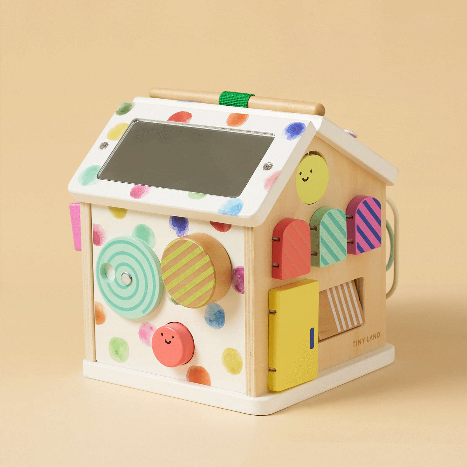 Rainbow Baby Walker & Activity Cube Developmental Playset