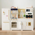 Tiny Land® Premium Play Kitchen & Fridge Set