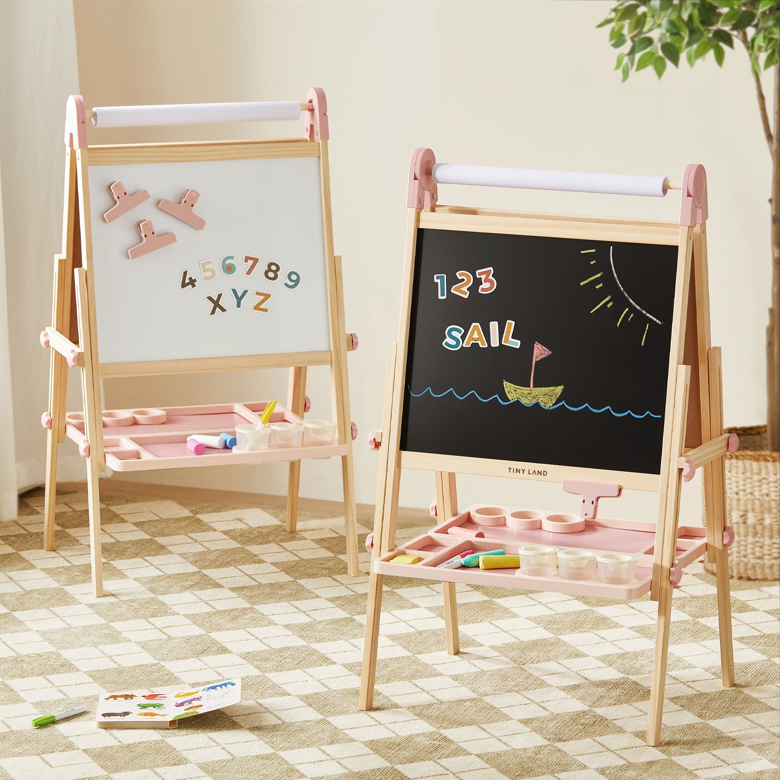 Tiny Land® Magnitales Easel for Kids