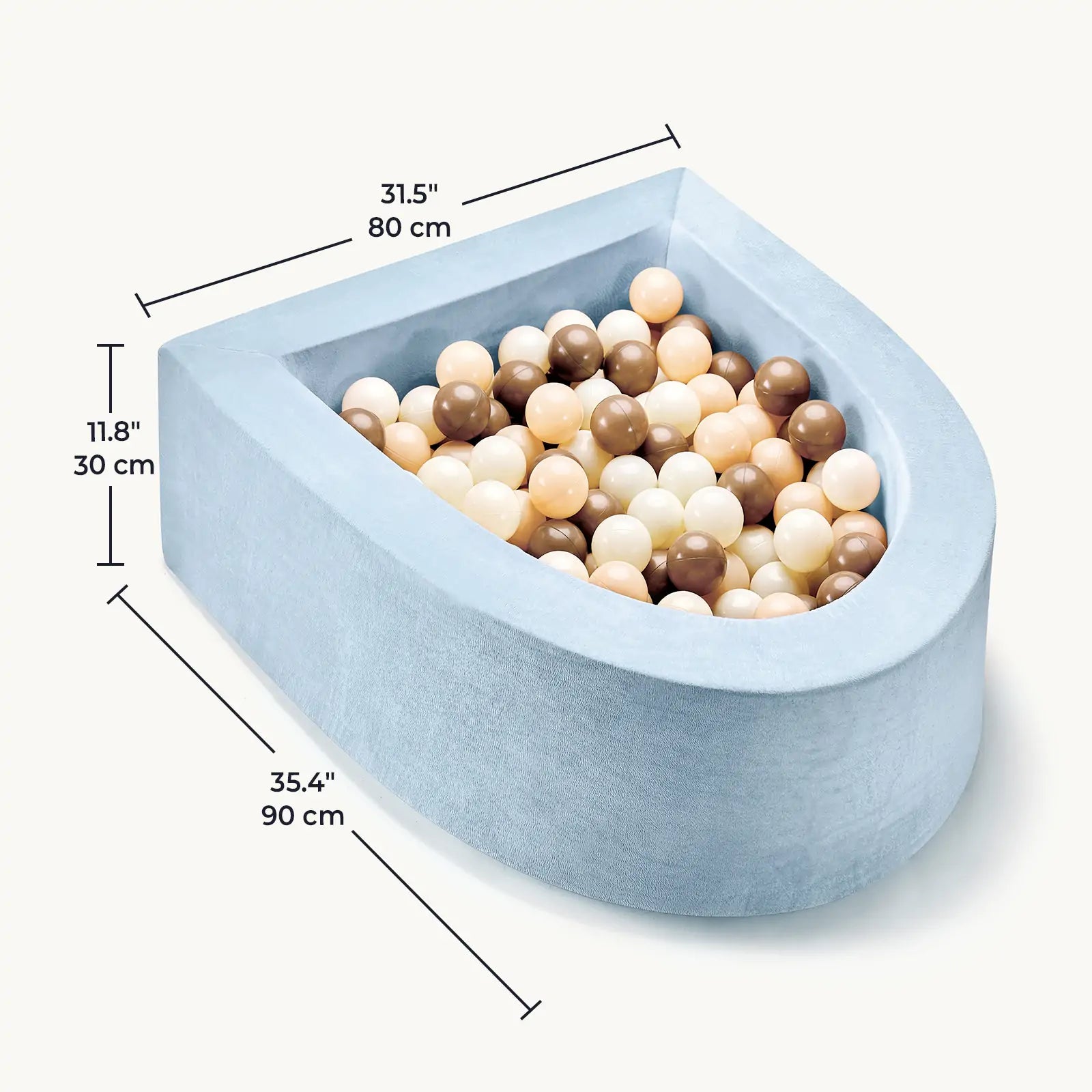 Tiny Land® PlayNest Ball Pit with 200 Ocean Balls