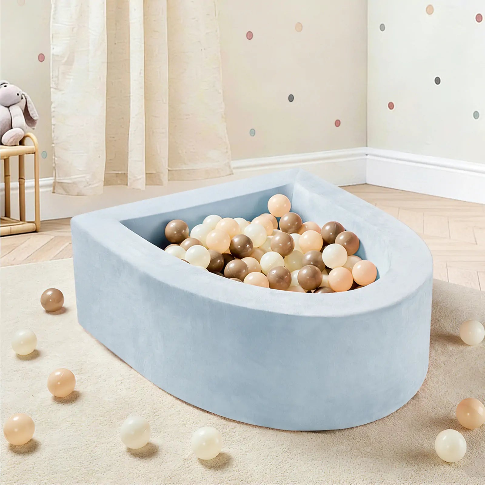 Tiny Land® PlayNest Ball Pit with 200 Ocean Balls