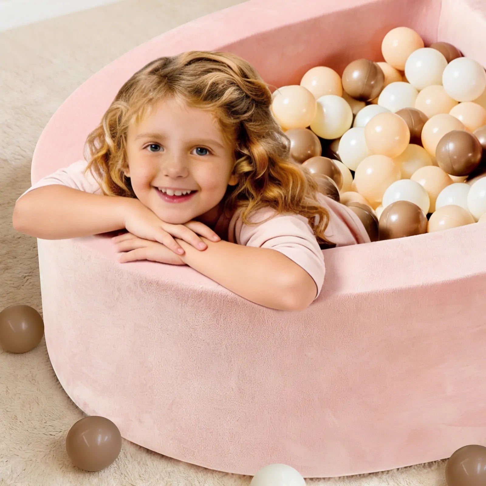 Tiny Land® PlayNest Ball Pit with 200 Ocean Balls