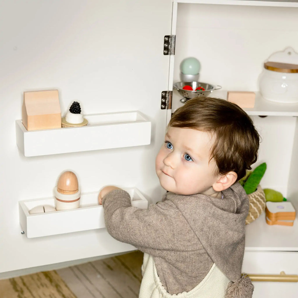 Tiny Land® Premium Play Kitchen & Fridge Set