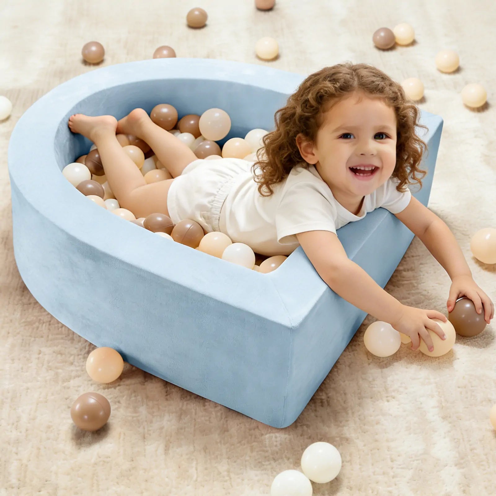 Tiny Land® PlayNest Ball Pit with 200 Ocean Balls