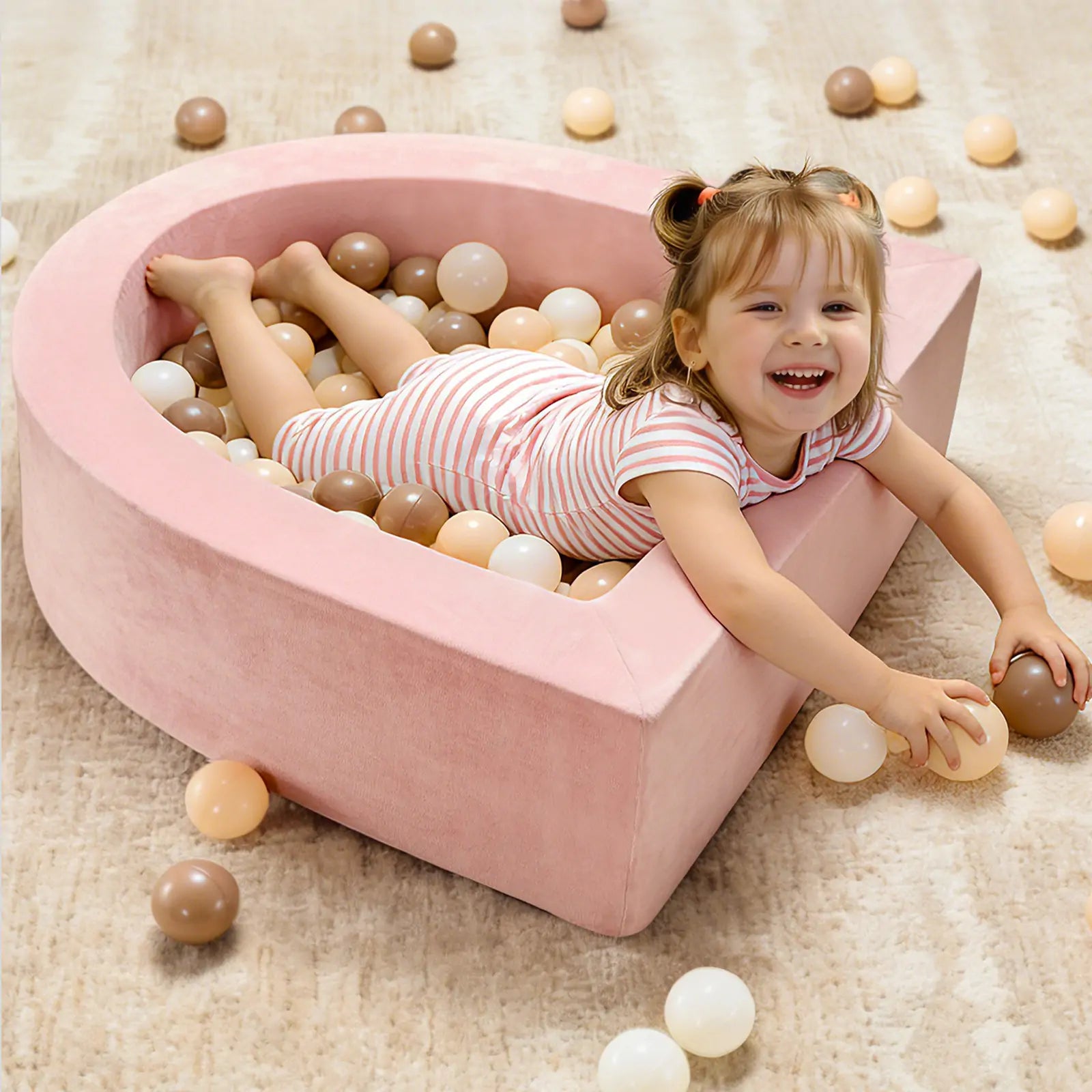 Tiny Land® PlayNest Ball Pit with 200 Ocean Balls
