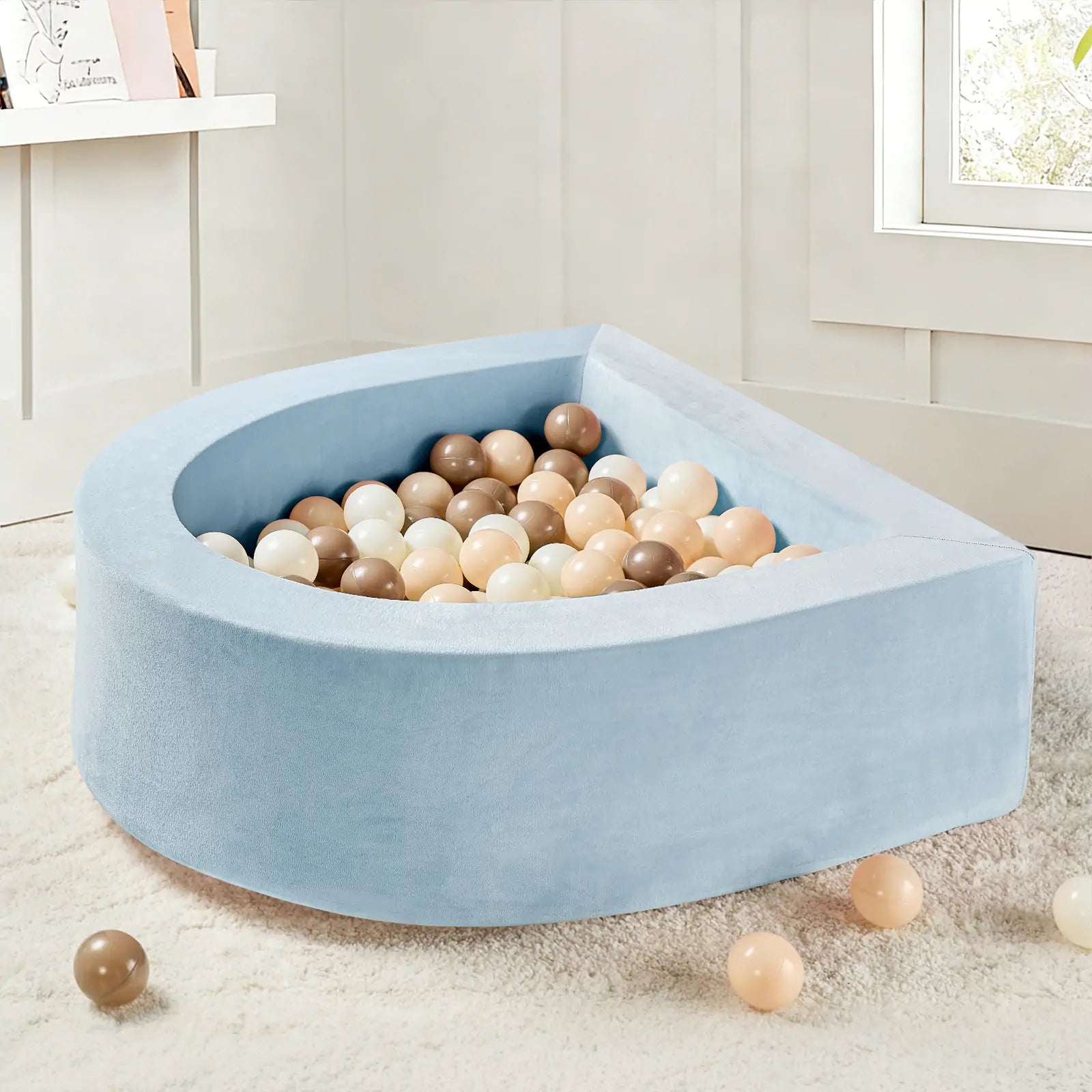 Tiny Land® PlayNest Ball Pit with 200 Ocean Balls