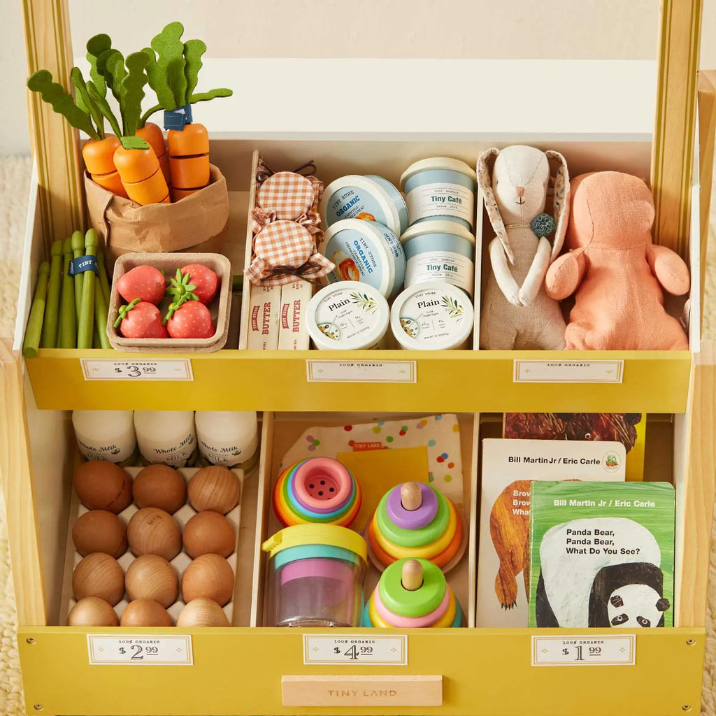 Farmers’ Market Gift Set: Market Stall & Organic Food Collection