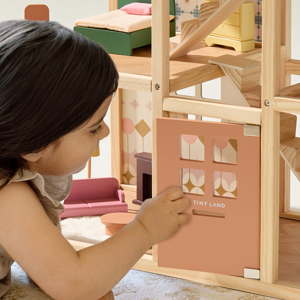 Tiny Land® Sweetwood Dollhouse without Dolls