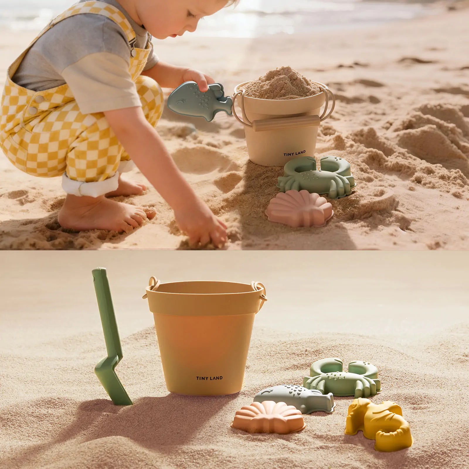 Tiny Land® One-Stop Beach Toy & Tent Set