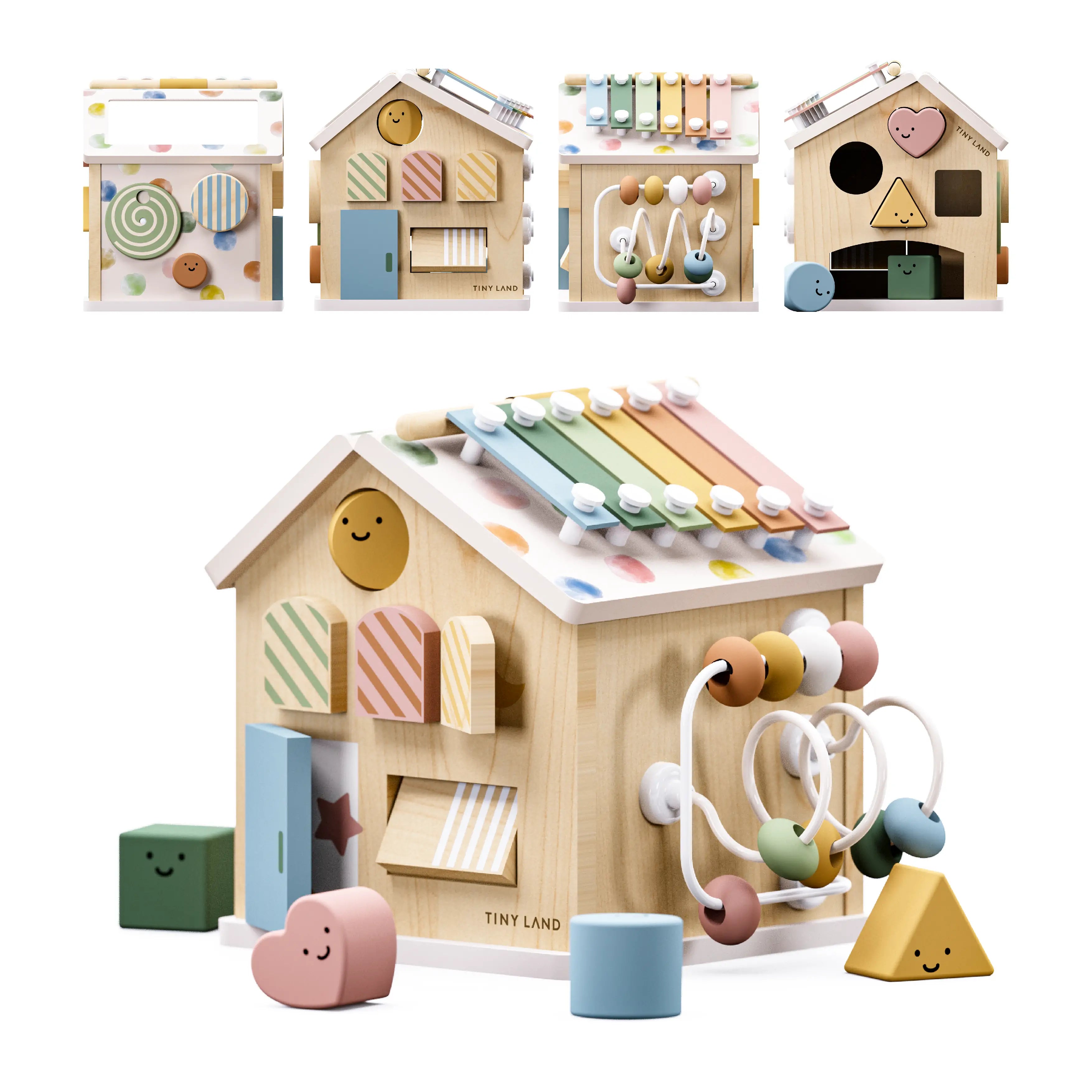 Complete Development Playset — Baby Walker + Activity Cube