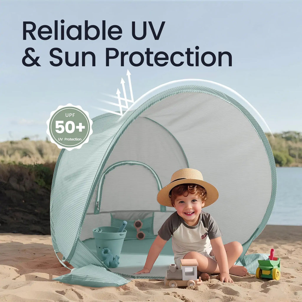 Tiny Land® Baby Beach Tent – Play Tent for Outdoor Fun