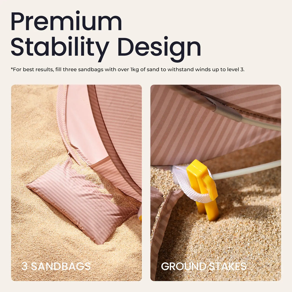 Tiny Land® Baby Beach Tent – Play Tent for Outdoor Fun